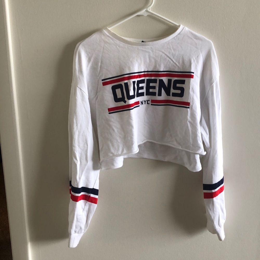 Long Sleeve Cropped Tee